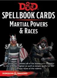 Dungeons & Dragons Spellbook Cards: Martial Powers & Races